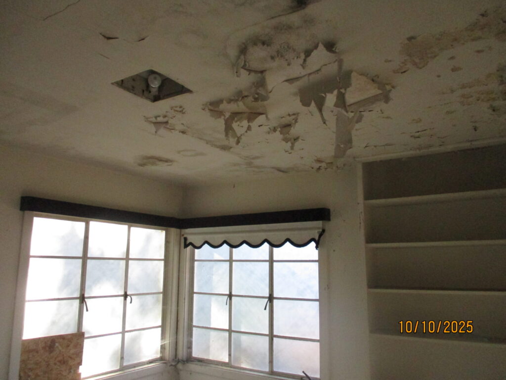 Lead paint analysis for peeling painted surfaces in an older building before renovation